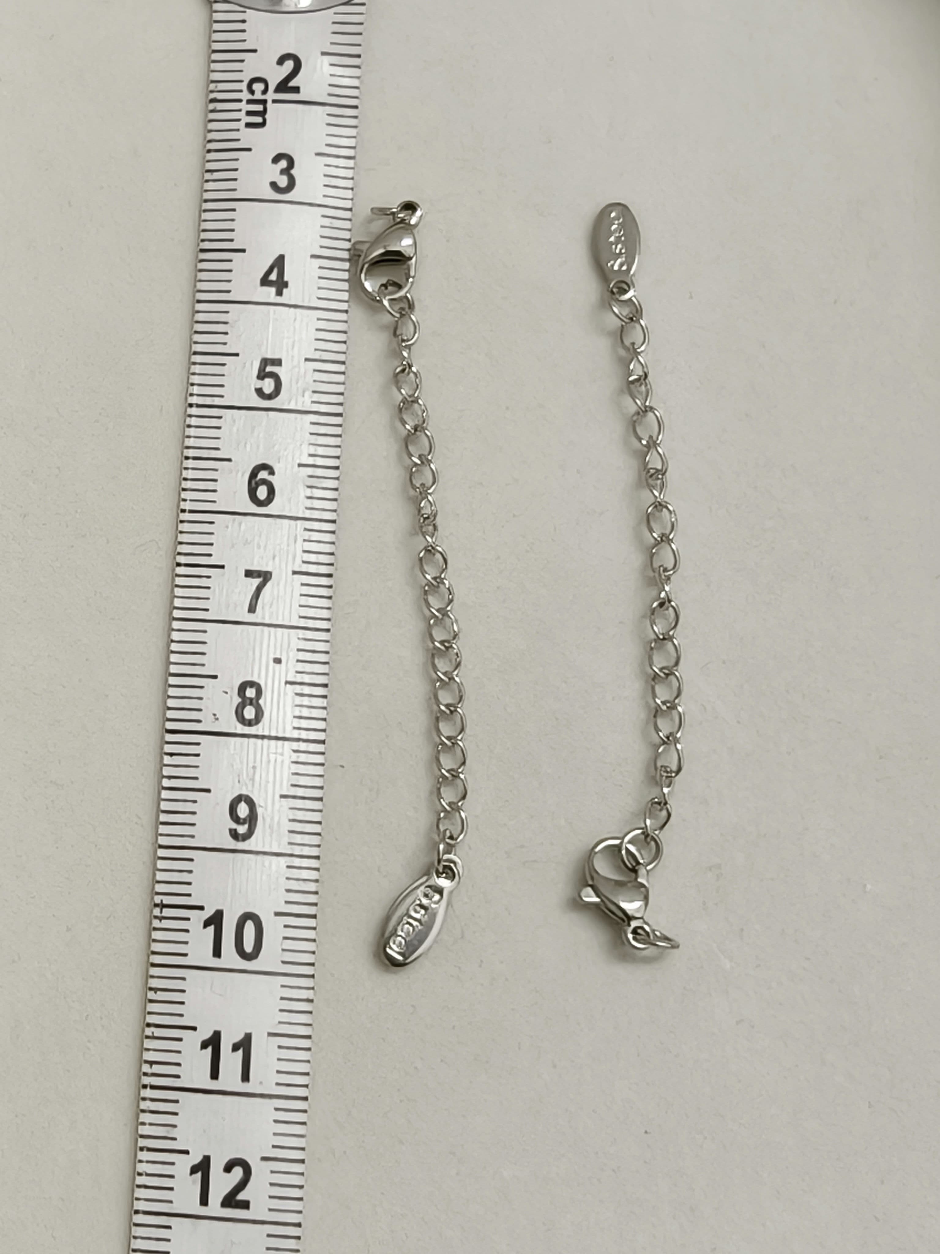 Stainless steel Extension chain with lock